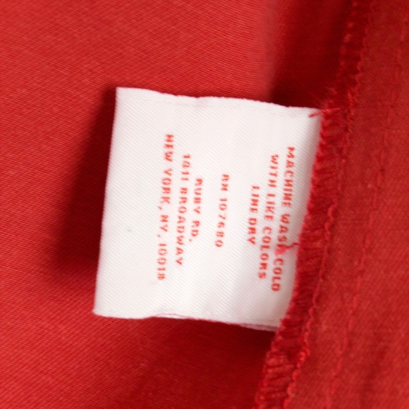Ruby Rd. Red Light Fall Spring Jacket Size 10 - Picture 4 of 8